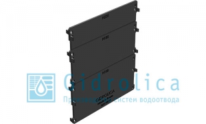 Торцевая заглушка для лотка водоотводного Gidrolica®Standart DN150, пластиковая Торцевая заглушка для лотка водоотводного Gidrolica®Standart DN150, пластиковая