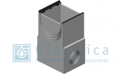Пескоулавливающий колодец бетонный Gidrolica Bgz-S DN500 (Со-500мм) односекционный с чугунной насадкой Пкп 50.64 (50).98(93)-Bgz-S класс Е600