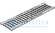 Решётка водоприёмная Gidrolica DN100 ®Standart Рв-10.13,6.50 щелевая чугунная Вч оцинкованная, класс С250 - до 25 тонн